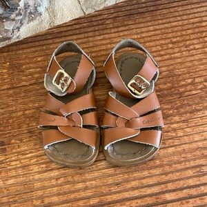 Saltwater Sandals - Size 6 Toddler - Tan